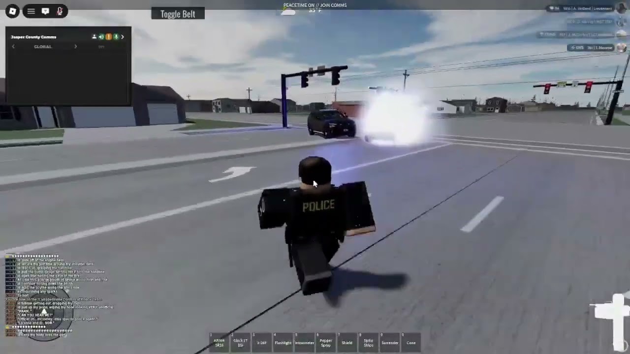 Police Impersonator goes too far (RBLX)