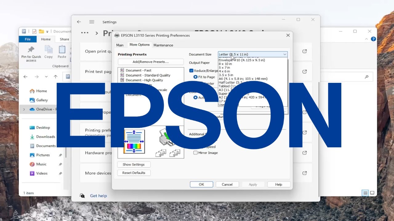 How to Create Custom Paper Sizes Epson [Guide]
