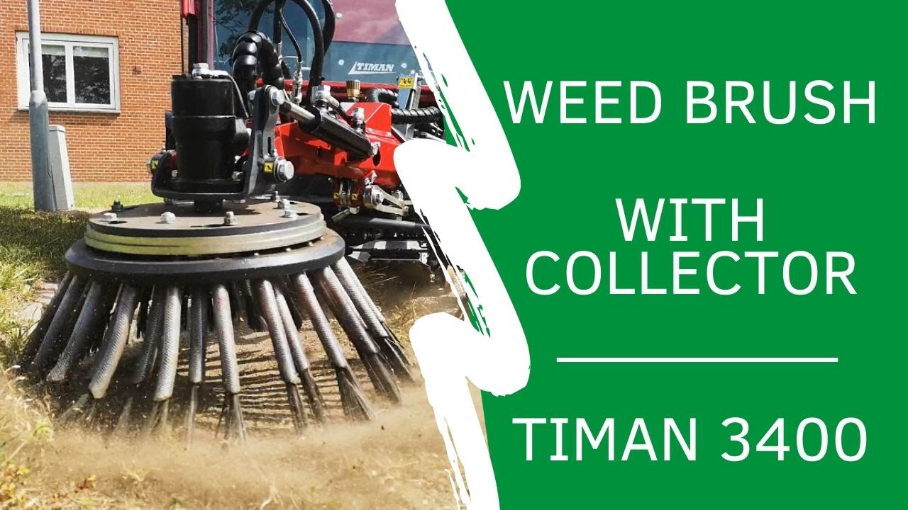 NEW! Weed Brush with no environmentally harmful agents. Timan 3400