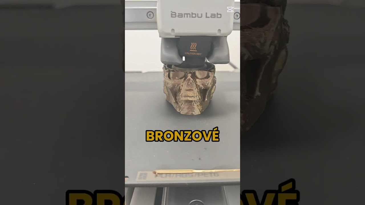 Zakázkový 3D TISK aztécké píšťalky 