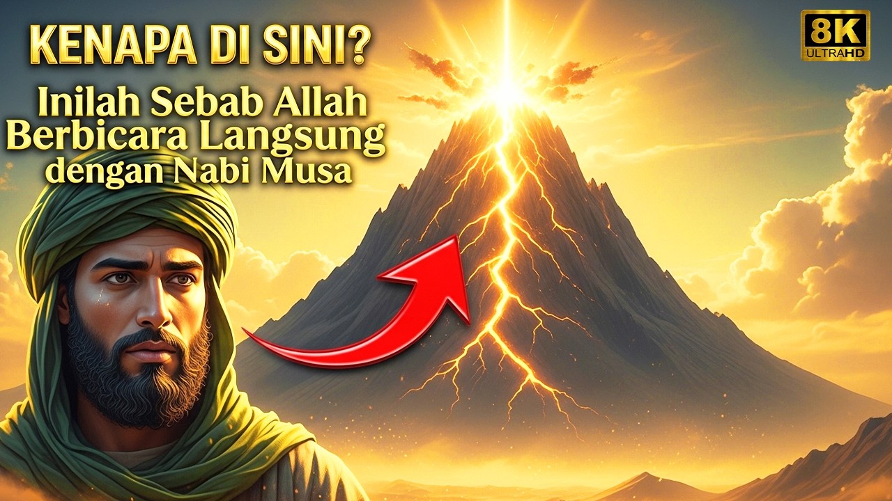 KISAH NABI MUSA AS !! GUNUNG SINAI TEMPAT SUCI DIMANA NABI MUSA BERBICARA LANGSUNG DENGAN ALLAH.