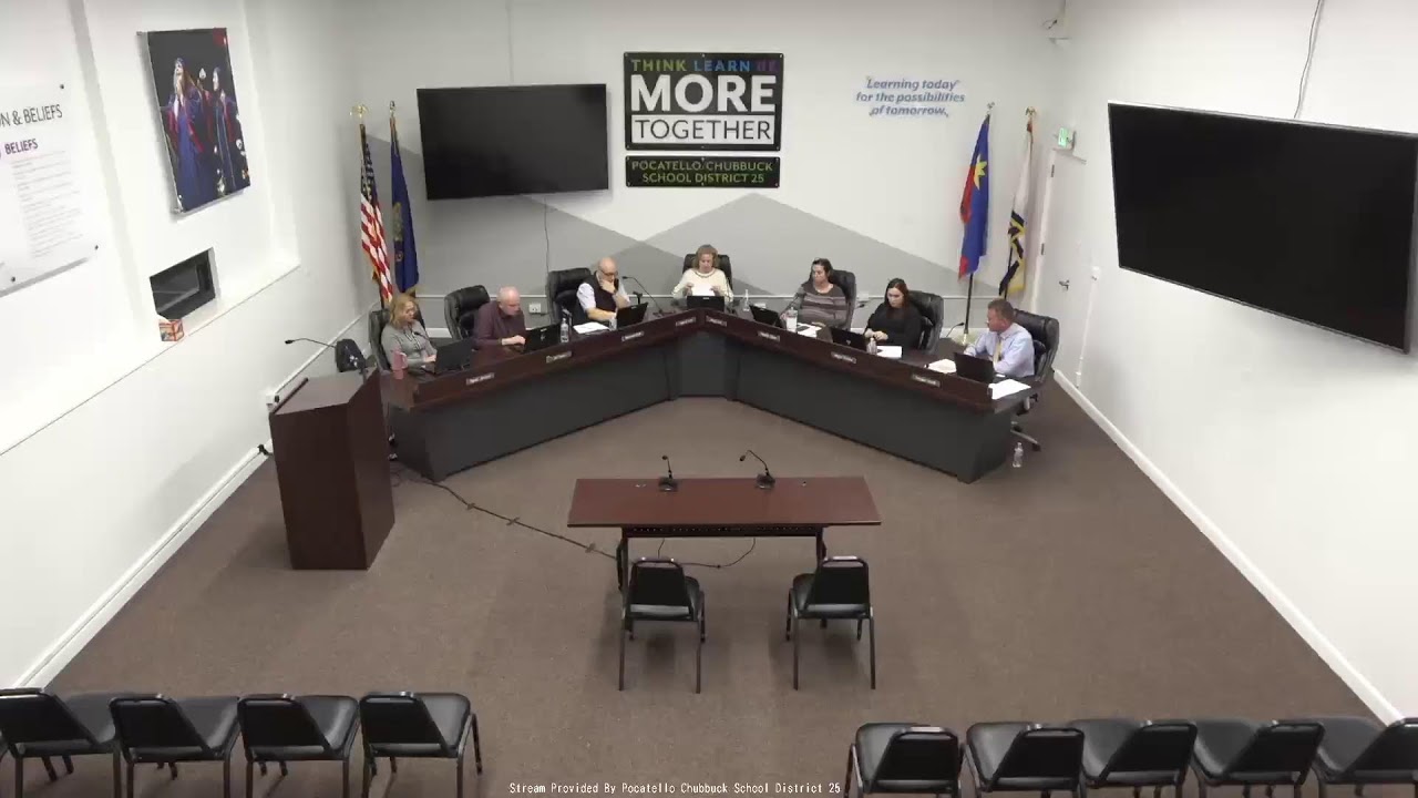 PCSD 25 Regular School Board Meeting 1.20.2026