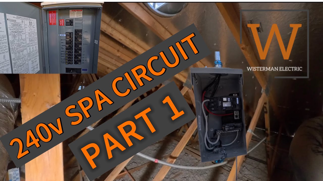 How to Run 240V Power to a Backyard Spa | Safe & NEC Code Compliant | Part 
