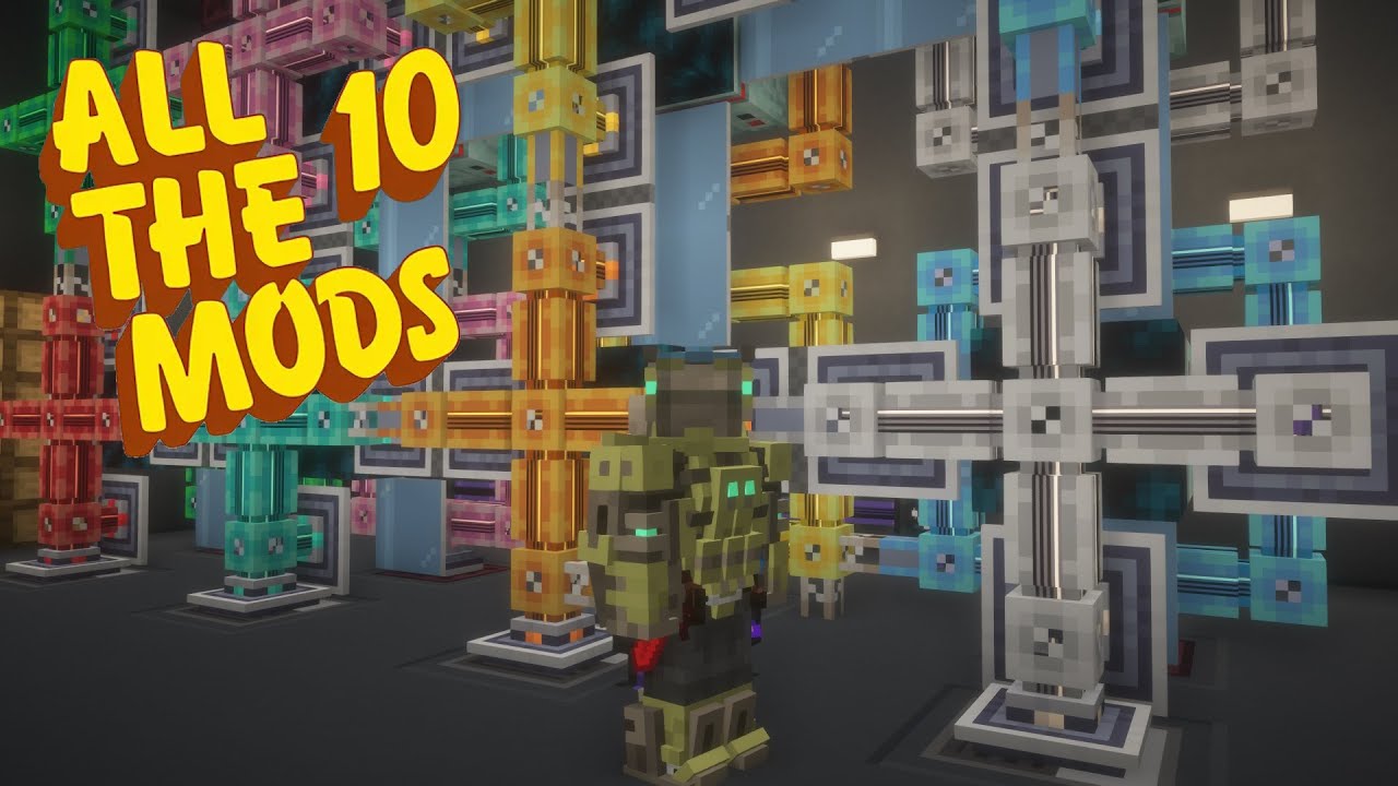 All The Mods 10 Episode 35: Just Dire Things automation, paradox machine and eclipse ember fuel