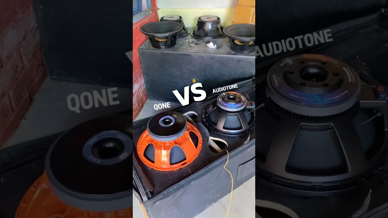 AudioTone 500Watt ⚡️Qone 600Watt  15inch Speaker 😱🔥| Price & Review |#shorts #urbansound26