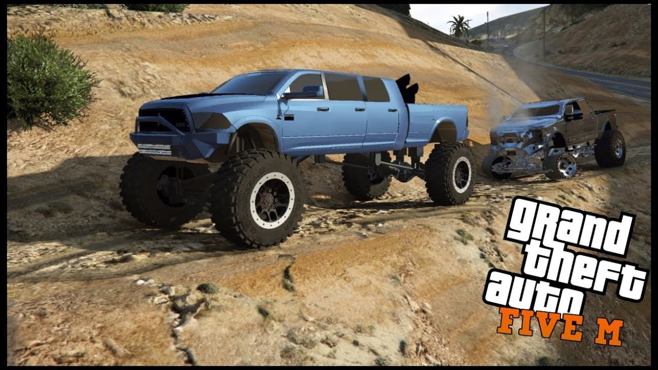 GTA 5 ROLEPLAY - HE TOTALED HIS TRUCK ON THE STAIR STEPS - EP. 448 - CIV