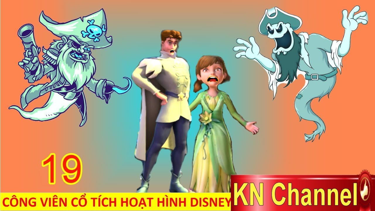 CÔNG VIÊN CỔ TÍCH HOẠT HÌNH DISNEY TẬP 19 THỬ THÁCH ĐỂ VÀO CĂN NHÀ MA
