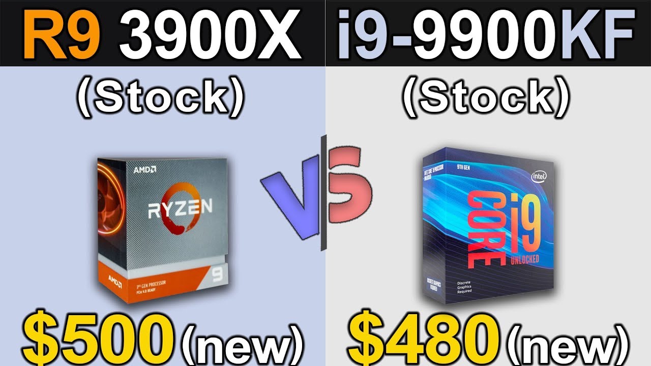 Ryzen 9 3900X Vs. i9-9900KF | 1080p and 1440p Gaming Benchmarks