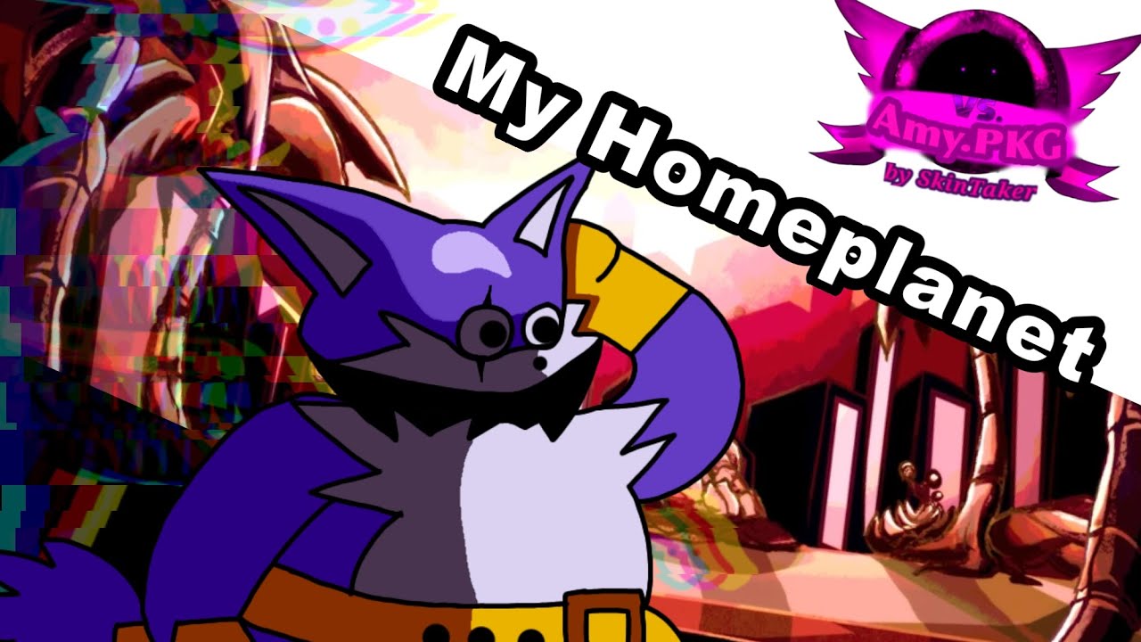 (FNF Sonic.Exe) My Horizon (Retake) but Big The Cat sings it (Amy.PKG)