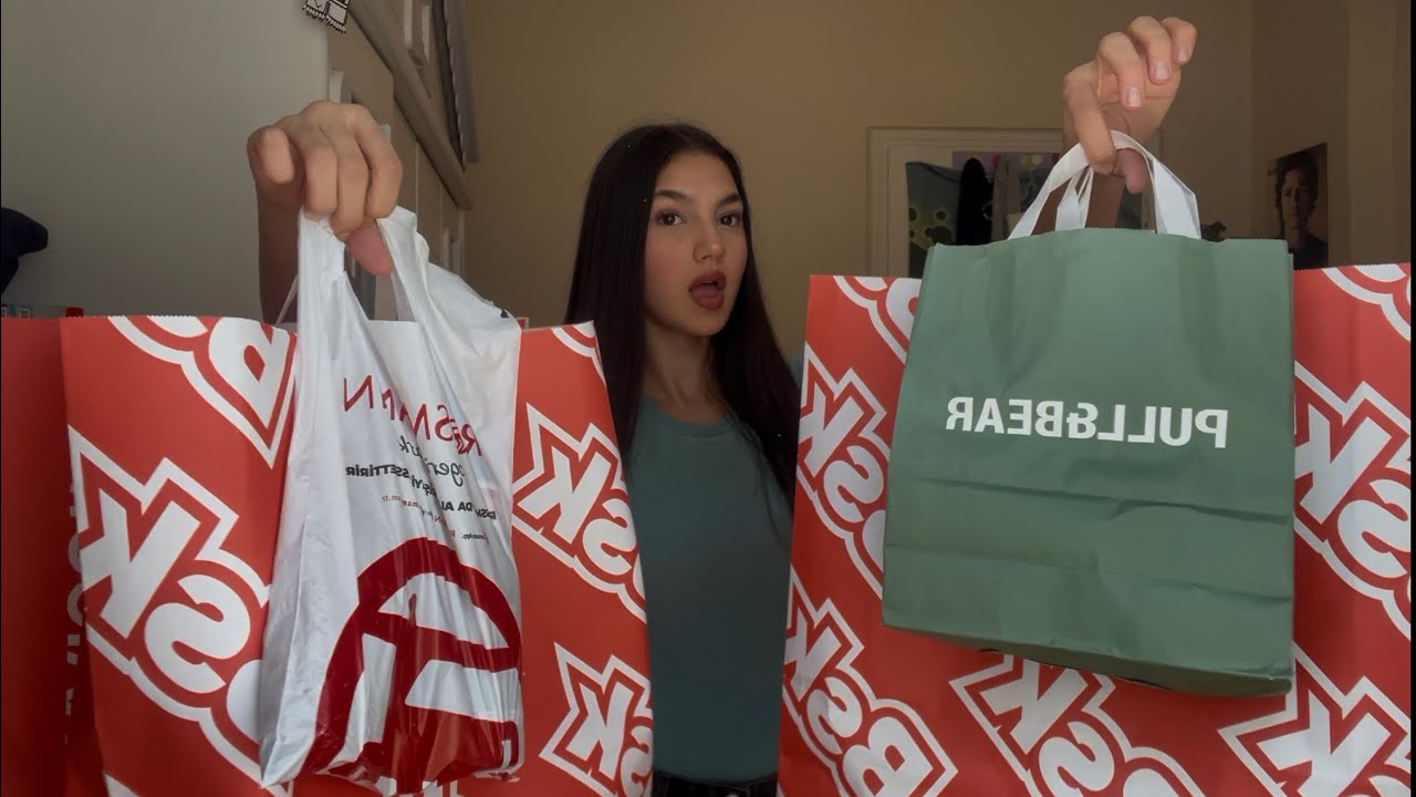 ALIŞVERİŞ VLOG!!! (rossmann,pull&bear,stradivarius,bershka)