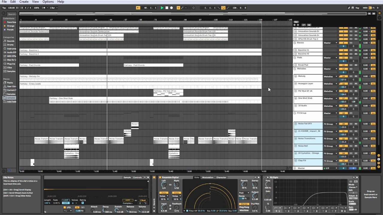 Fantasy - ARTBAT & Tale Of Us Style Ableton 10 Template Vol. 3