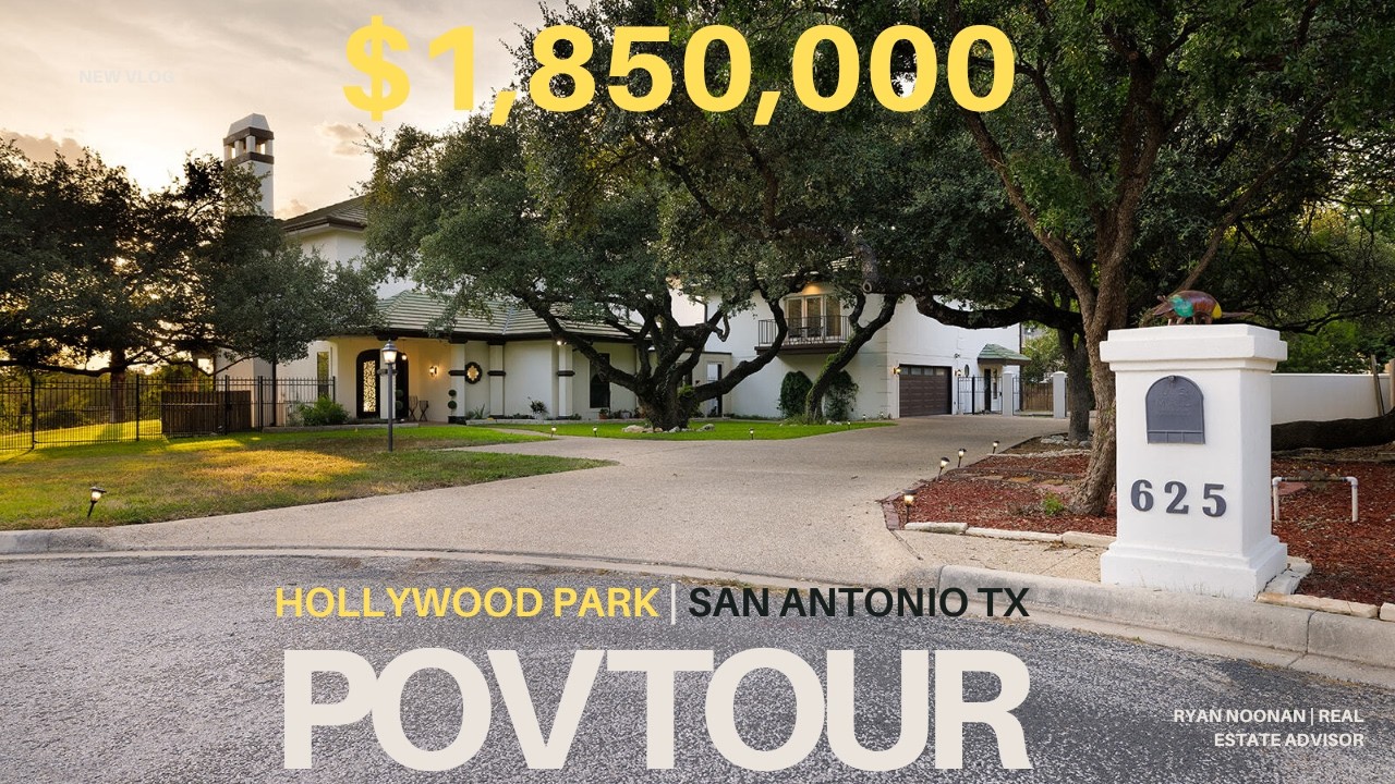 POV TOUR | $1.8M HOLLYWOOD PARK HOME, SATX