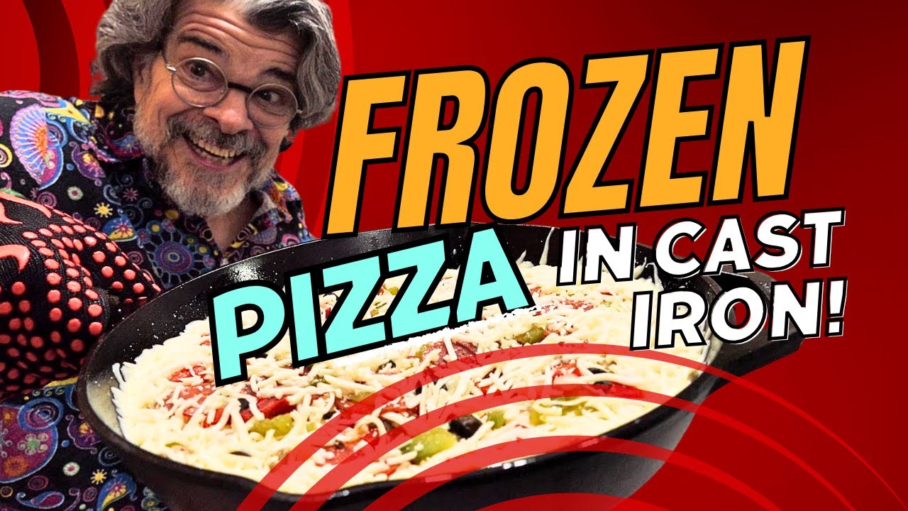 Transform Your Frozen Pizza into A Cast Iron Pan Pizza Masterpiece