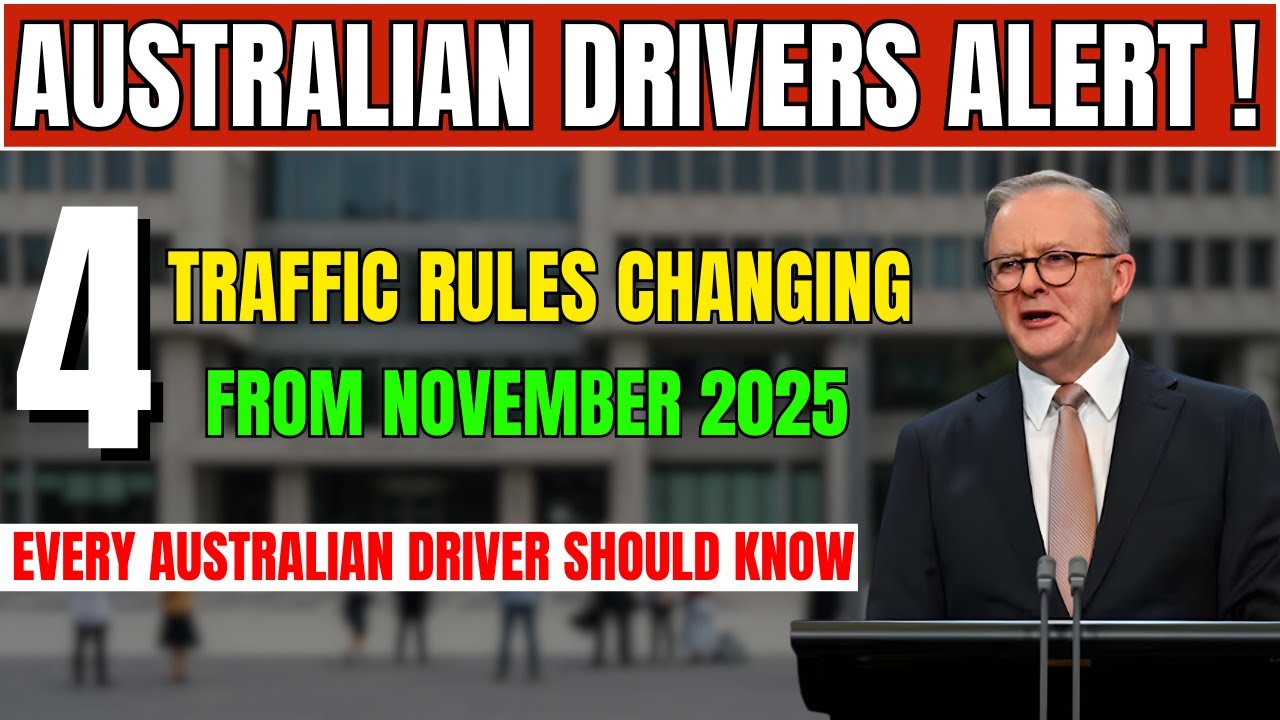 🚗 New Traffic Laws Hit Australia Nov 2025 &ndash; Learn 4 Key Changes Now to Avoid Fines and Stay Safe!