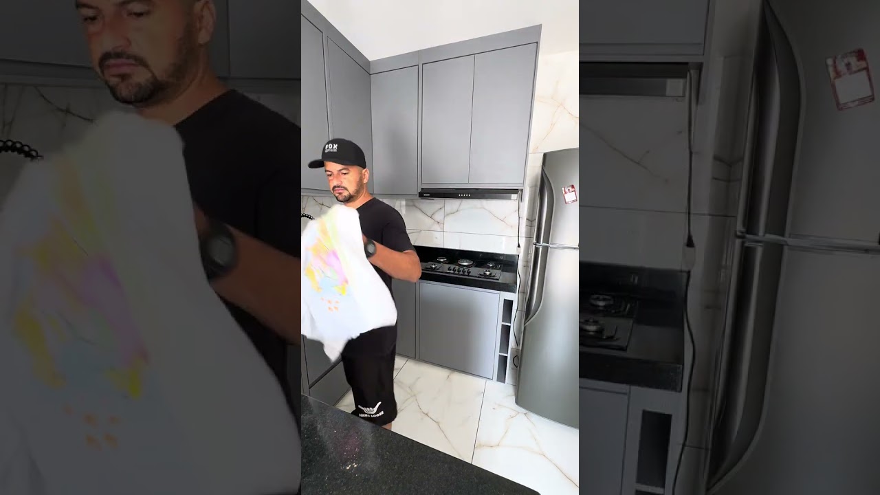 Vídeo satisfatório de limpeza 