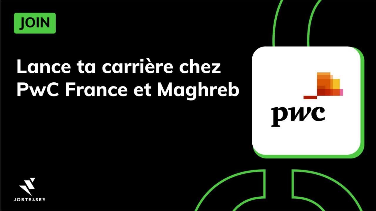 Lance ta carrière chez @PwC France et Maghreb - JOIN