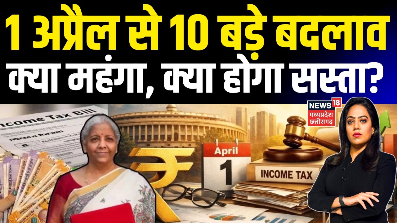 Rules Change From April : 1 अप्रैल से 10 बड़े बदलाव, जानिए क्या महंगा, क्या होगा सस्ता ? | Top News
