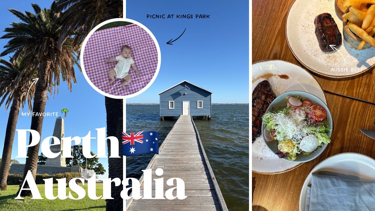 《旅行vlog》オーストラリア🇦🇺パース旅行🐨| ジャカルタ🇮🇩→パース🇦🇺✈️| 子連れ海外 | 生後6ヶ月 | クリスマス旅行🎄