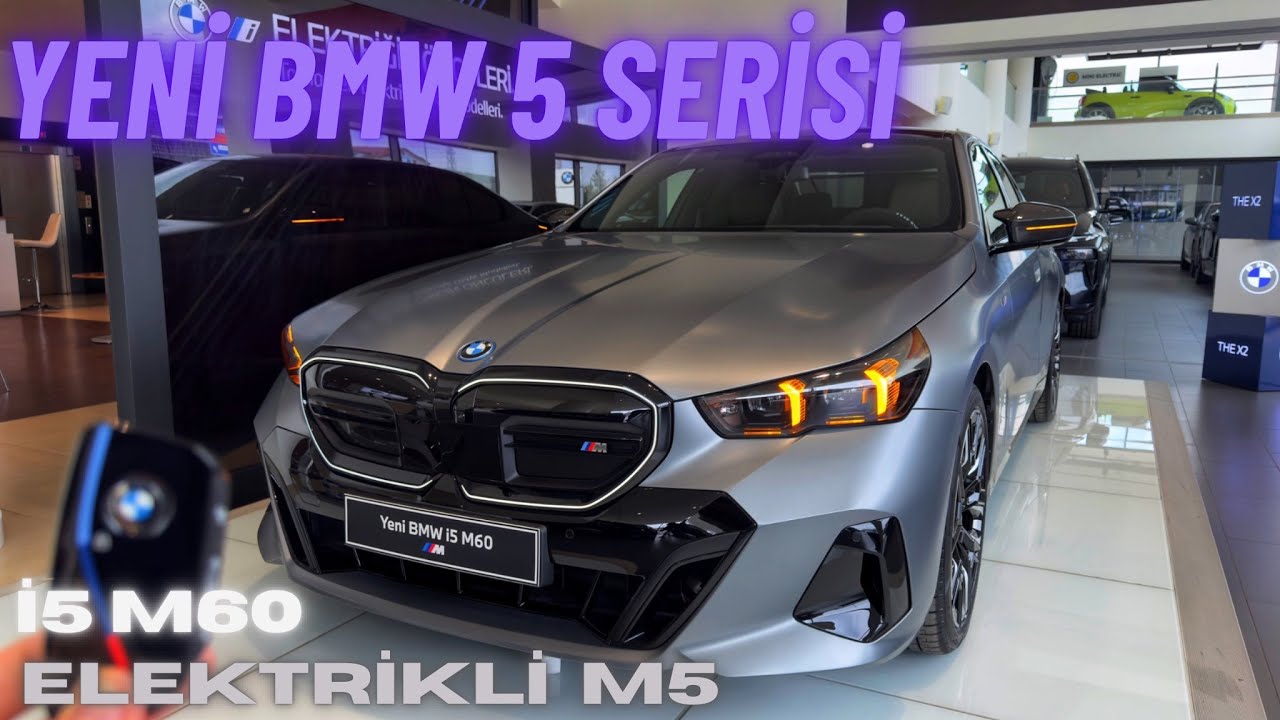 BMW M5 ELEKTRİKLİ OLMUŞ ! | YENİ BMW 5 SERİSİ | BMW İ5 M60 | KARBON PAKET !