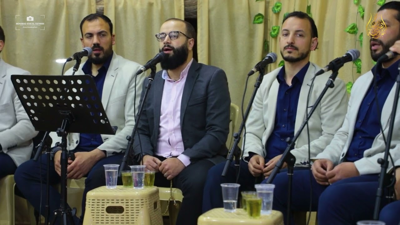 موشح حير الألباب _انشاد محمد برنيه_مجموعة الصحابة لإحياء مديح المصطفى