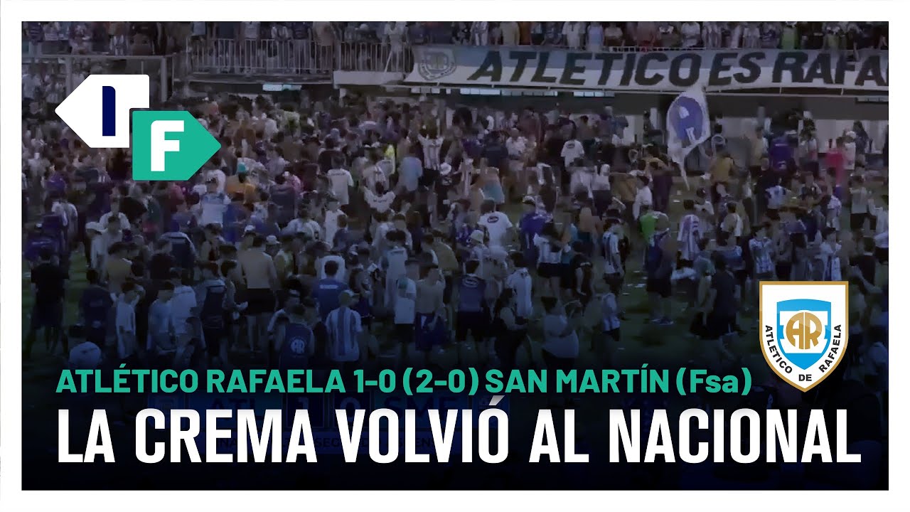 ATLÉTICO RAFAELA VOLVIÓ A LA PRIMERA NACIONAL - La Crema derrotó a San Martín de Formosa - Federal A