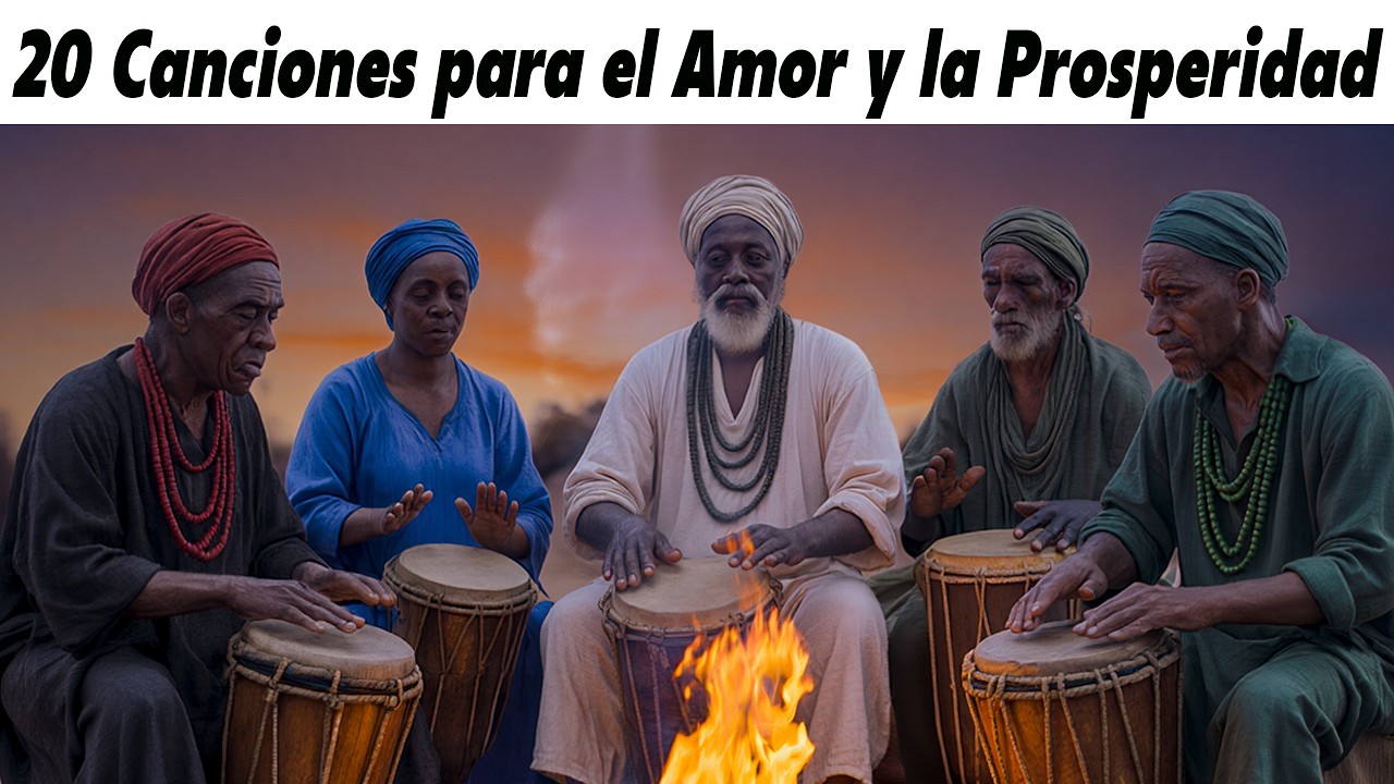 Cantos para los Orishas Santería Cubana 🙏 Música para la prosperidad y el Amor imposible.