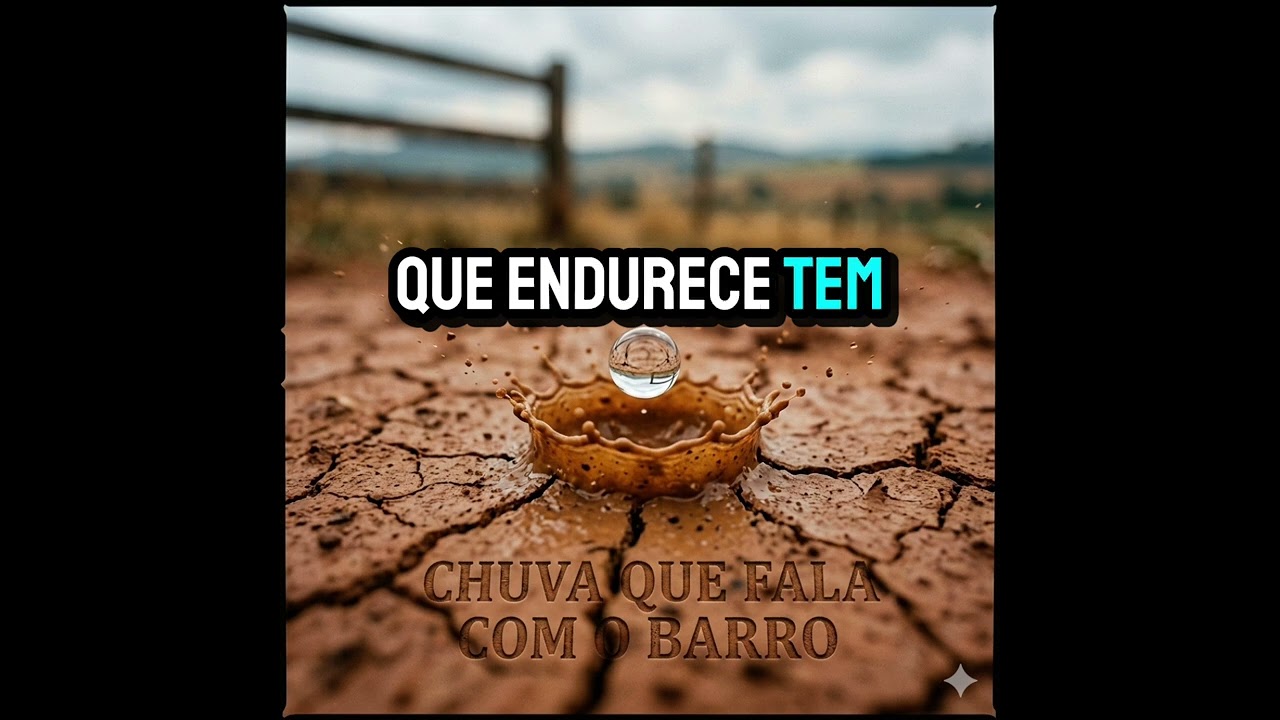 CHUVA QUE FALA COM O BARRO