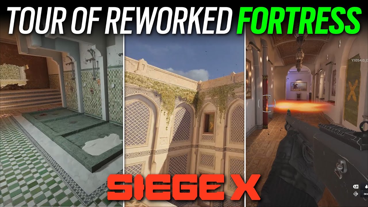 Fortress Rework Tour - 6News - Rainbow Six Siege X - Operation Tenfold Pursuit