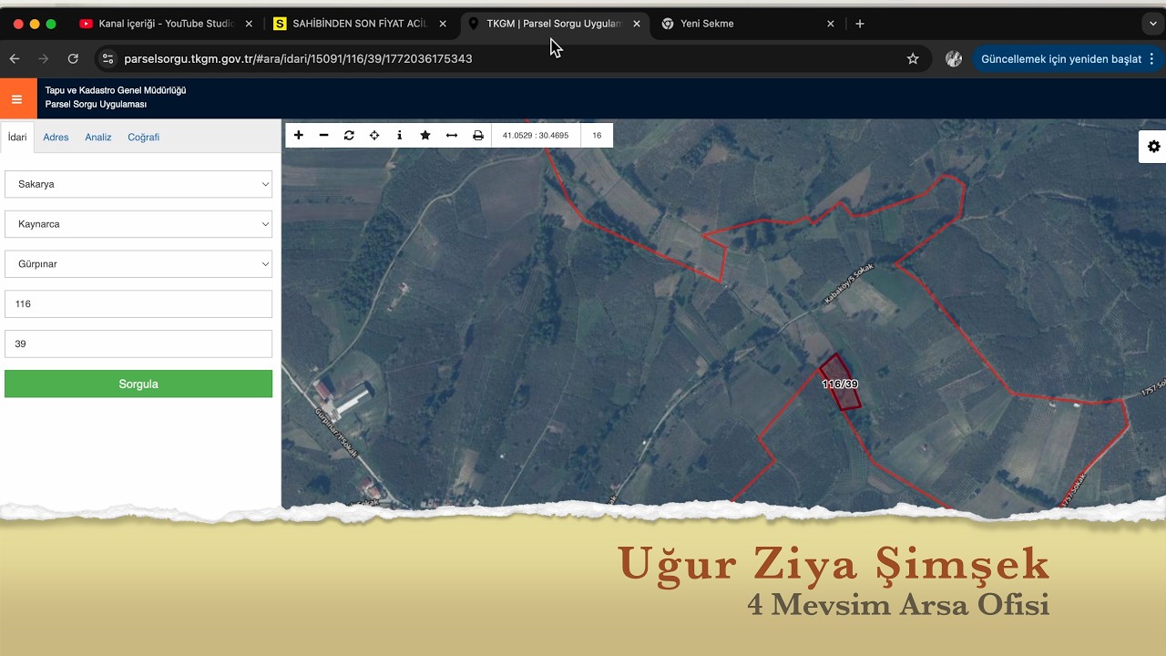 Çok Kelepir Tarla. Sakarya-Kaynarca-Gürpınar #araziyatırımı
