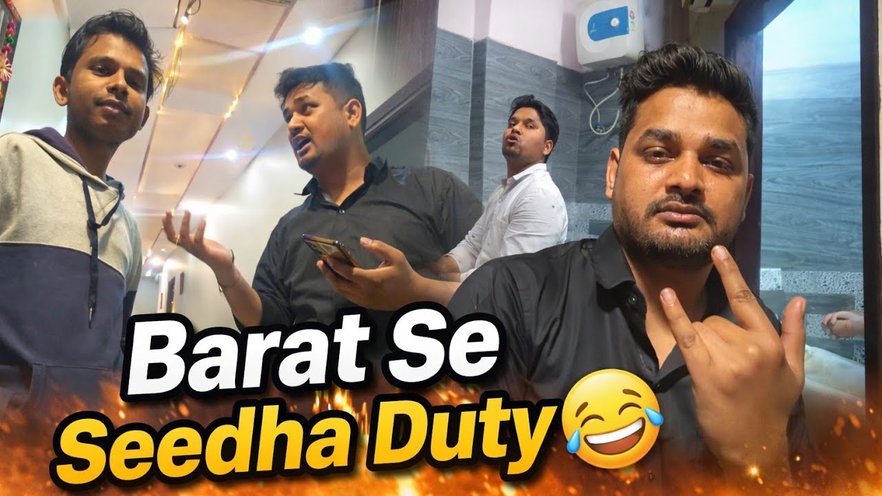 Barat Se Aaya Aur Seedha Night Duty 😅 | Daily Vlog