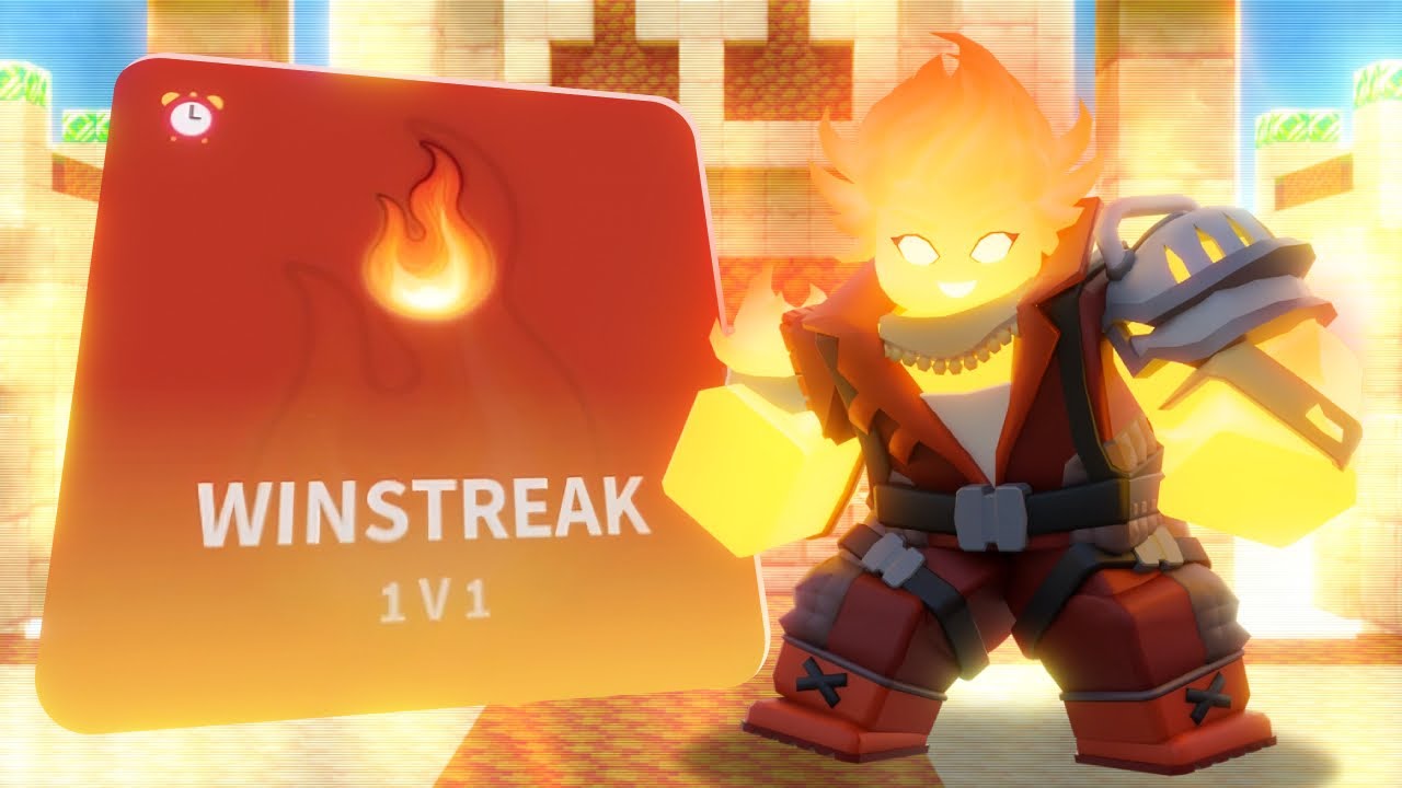 So the AGNI KIT is BROKEN in 1v1 Winstreak.. | Roblox Bedwars