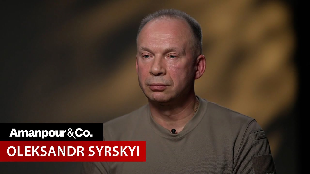 EXCLUSIVE: Ukraine Army Chief on Kursk Incursion and Morale on the Frontline | Amanpour and Company