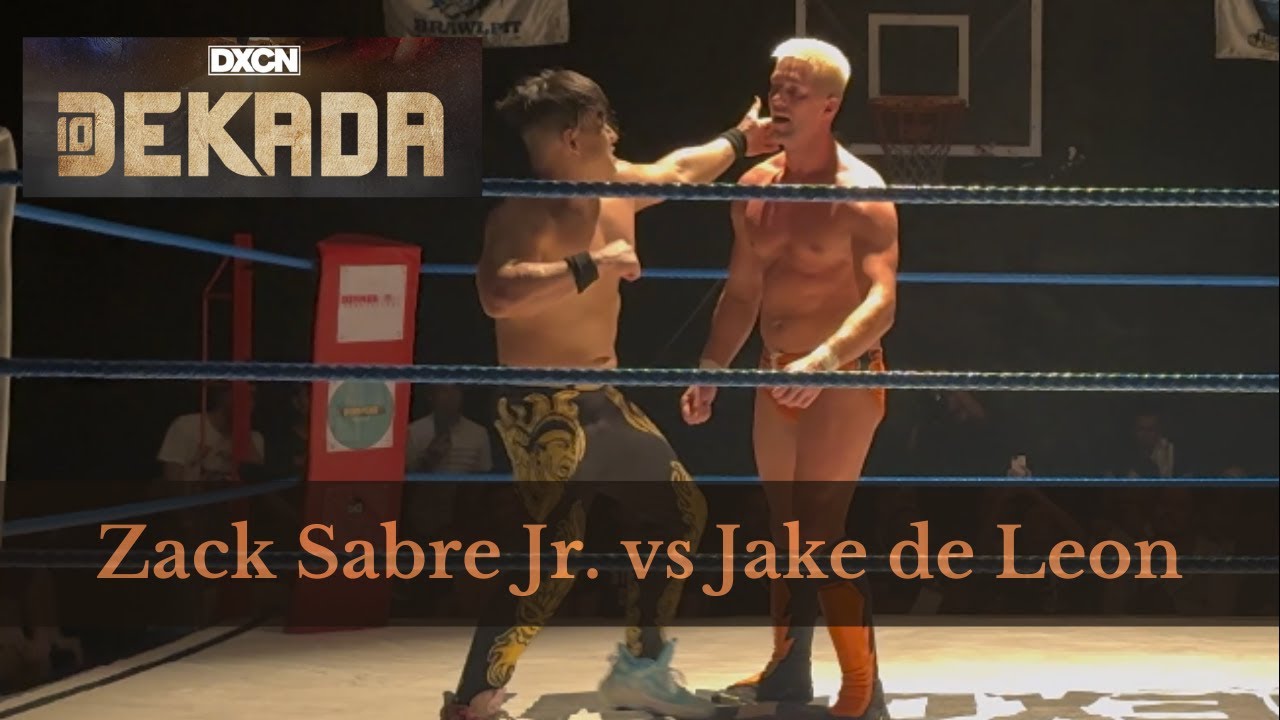 【4K】 Zack Sabre Jr. vs Jake de Leon Dexcon Dekada 2024