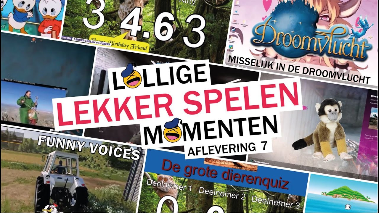 MISSELIJK IN DE DROOMVLUCHT - Lollige Lekker spelen momenten #7
