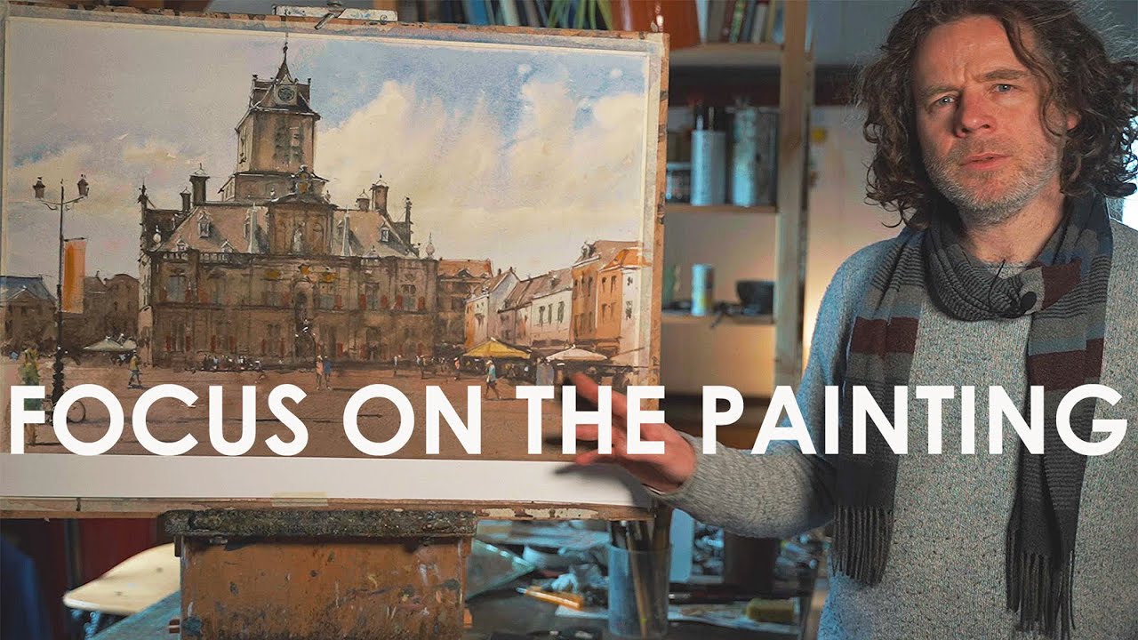 64 Focus on the painting