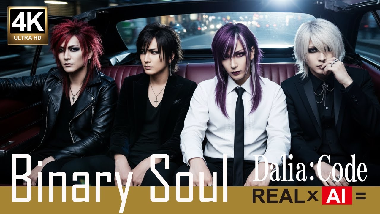 AI・V系フルムービーMV・COOL疾走感[4K] Dalia:Code &ndash; Binary Soul [Official Music Video]01ノ魂