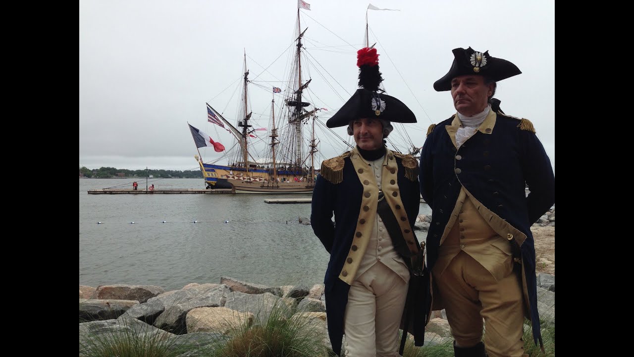 Lafayette Returns to America on the Hermione!