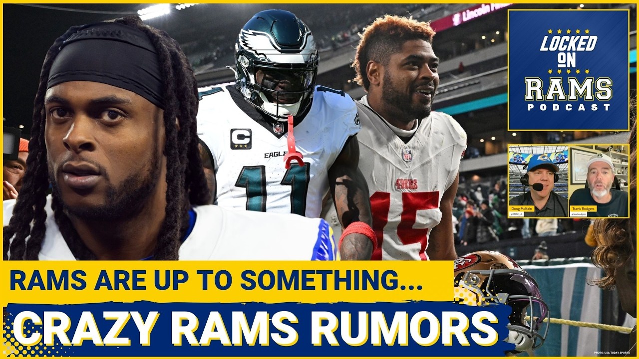 WILD: The Rams Are CLEARLY up to Something, Davante Adams Rumor, AJ Brown, Jauan Jennings, & More!