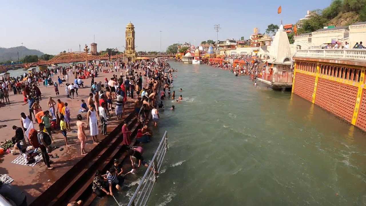 आज के मां गंगा दर्शन Har ki Pauri Haridwar live Ganga Maiya