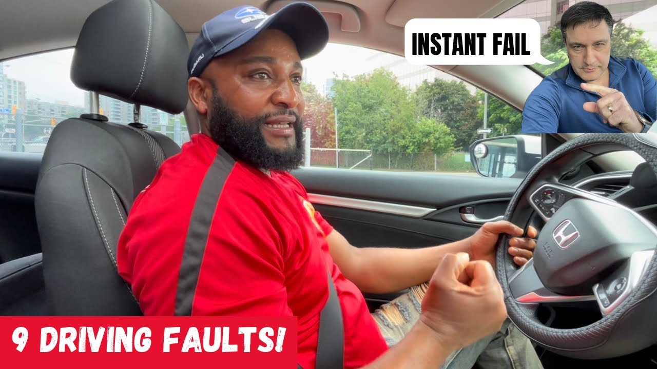 He Missed the Traffic Signals 🚦 and FAILED His Driving Test Instantly! #DrivingTestFail