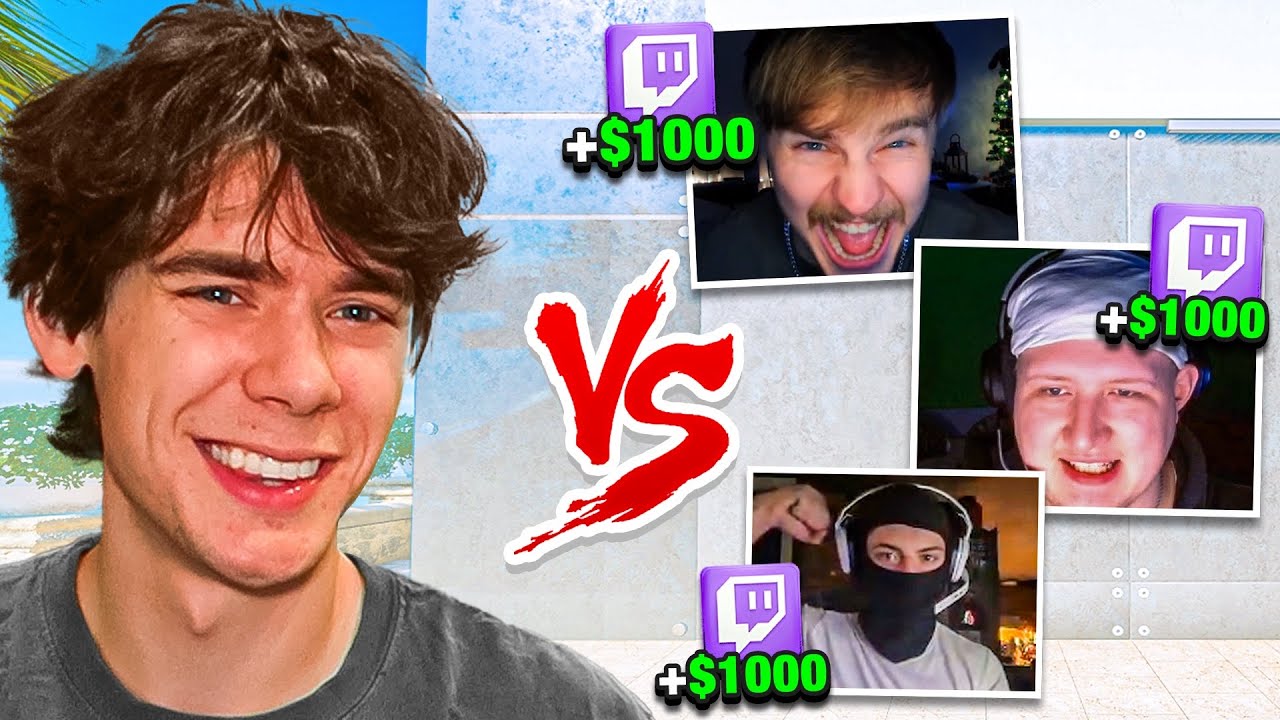 Beat Me in a 1v1, Get $1000 (STREAMERS)