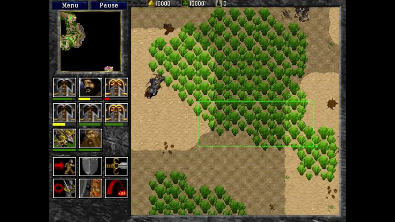 Warcraft 2 - Alaunter custom campaign - 9: Kor Mountains