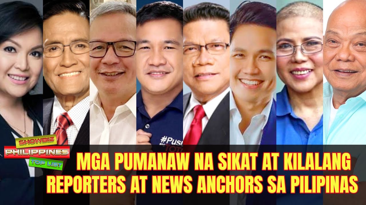 Mga BIGLANG PUMANAW na SIKAT na Reporters at News Anchors sa Pilipinas