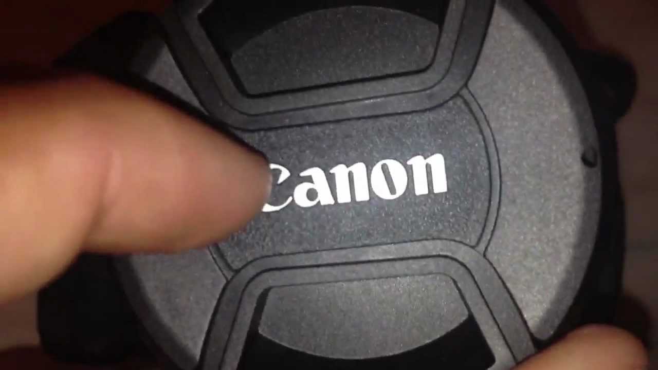 Canon lens cap from DX.com