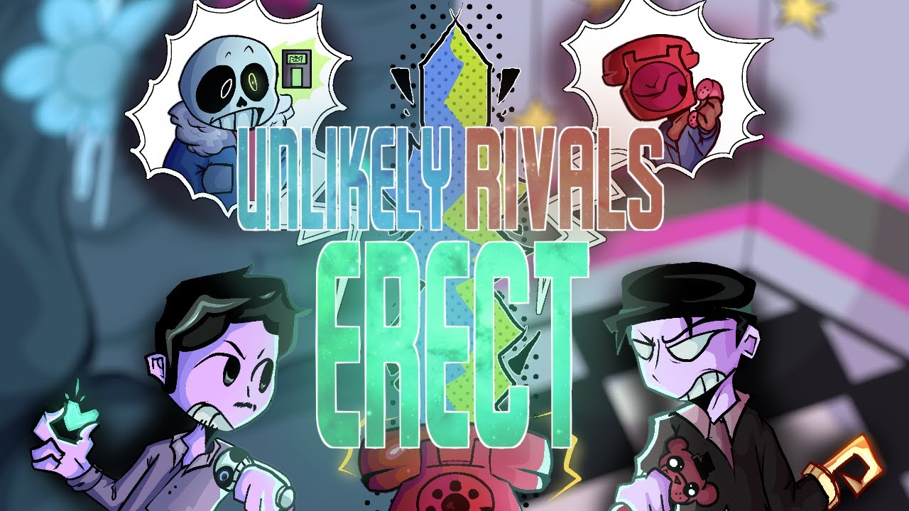 [[UPDATED, READ DESC.]] Unlikely Rivals ERECT Remix // FNF Vs Vloo Guy (D-Sides Ourple Guy)