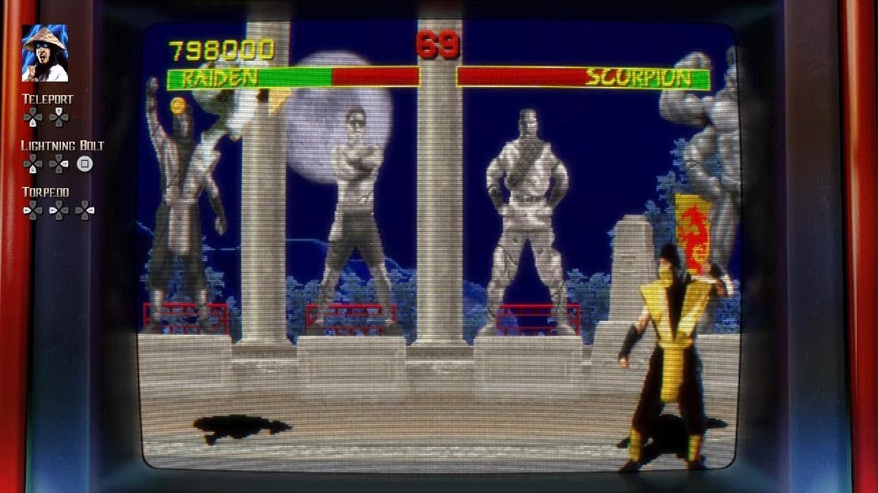 Mortal Kombat 1 (Arcade) - RAIDEN Full Gameplay
