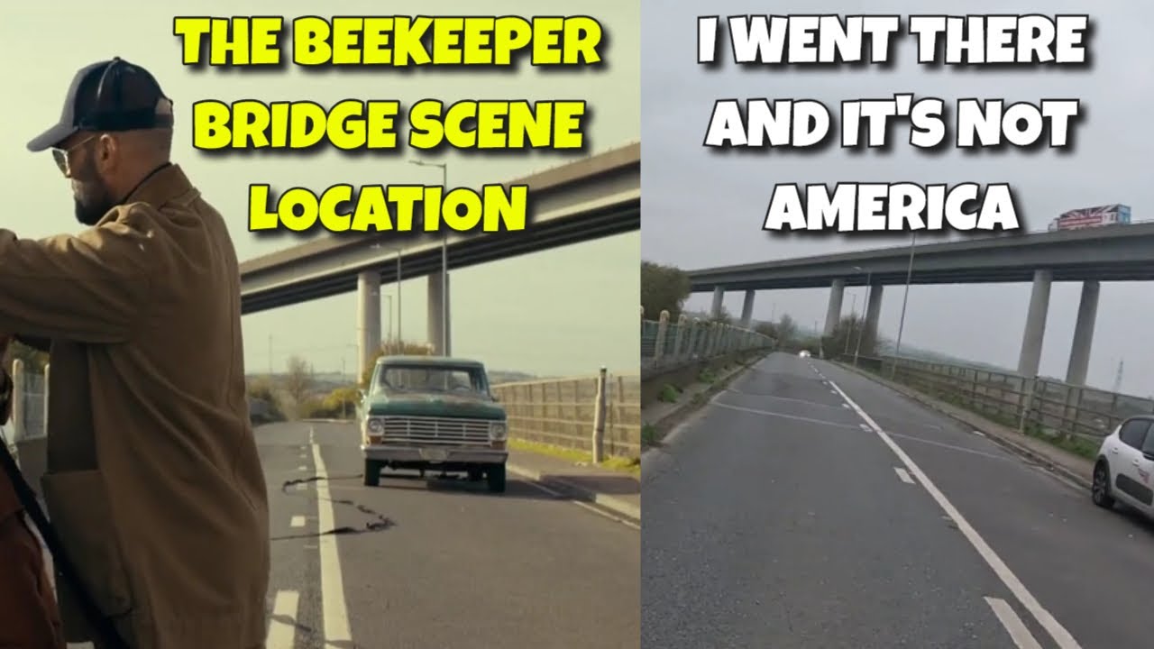 The Beekeeper Film Location Kingsferry Bridge Sheppey Kent