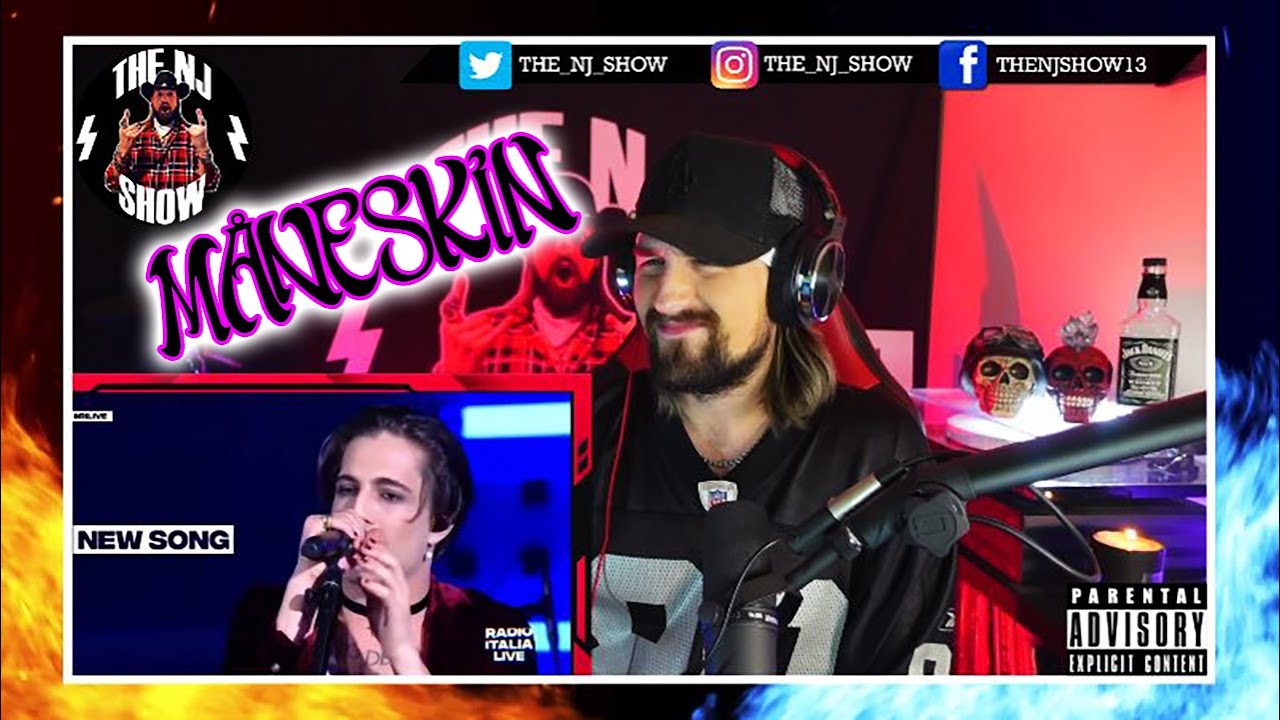 FIRST TIME hearing Måneskin - New Song (Radio Italia Live) REACTION!!!