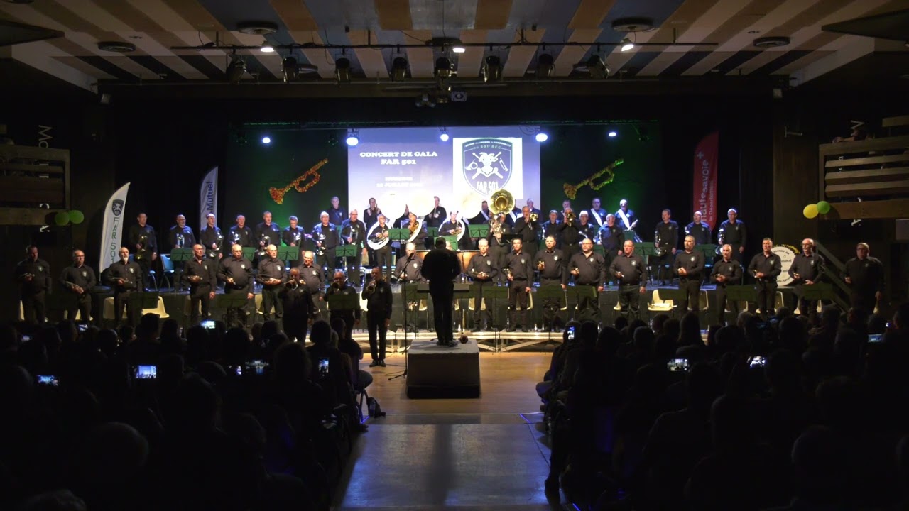 Fanfare de Cavalerie FAR 501 - Chant de la 2ème DB  (juillet 2025) direction Thierry Bergeot