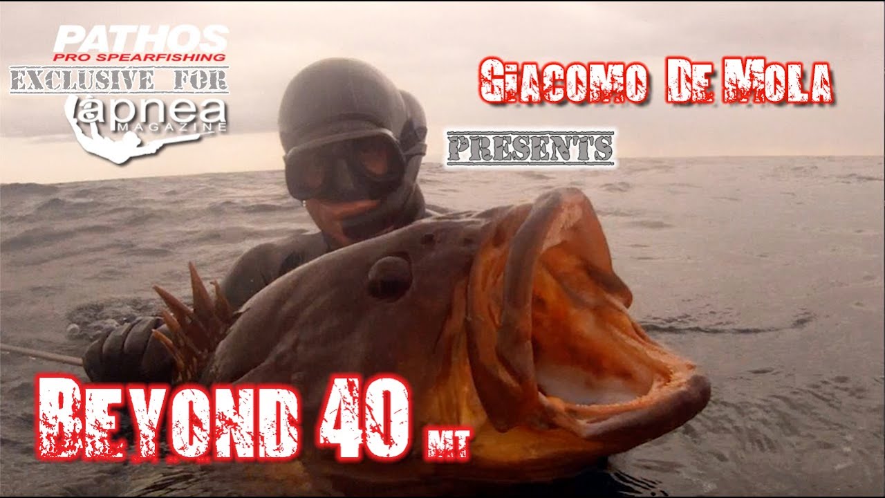 Beyond 40 - Spearfishing over 40 meters with Giacomo De Mola & PathosSub